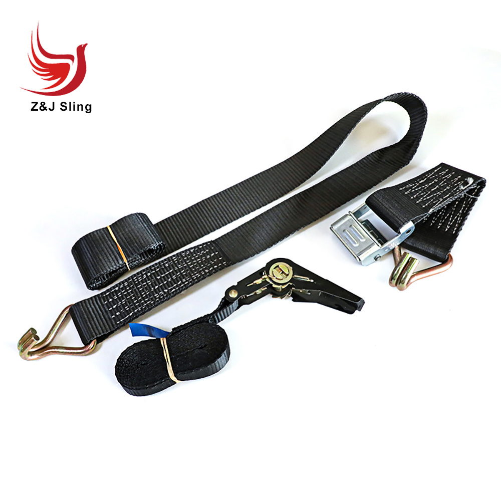 100% Polyester Ratchet Strap Cargo Lashing Webbing Sling