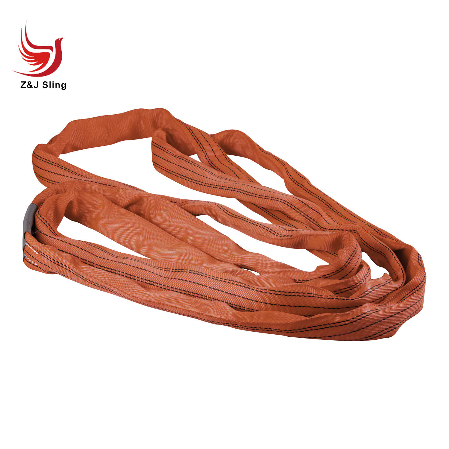 Polyester Webbing Soft Flexible Round Sling High Capicity Sling Belt Tape Tie Down