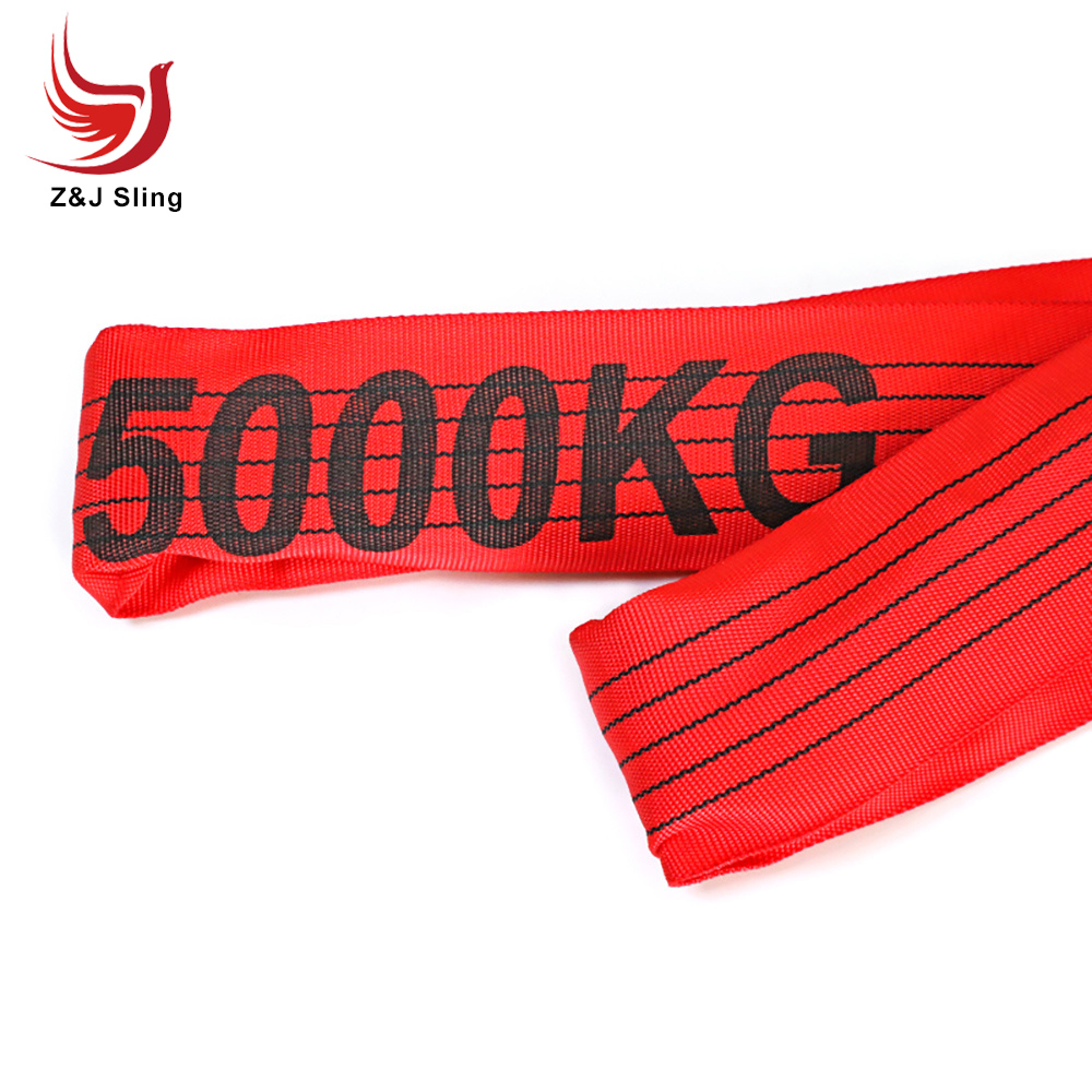 Flexible Round Sling Polyester Webbing Sling for Lifting Belt