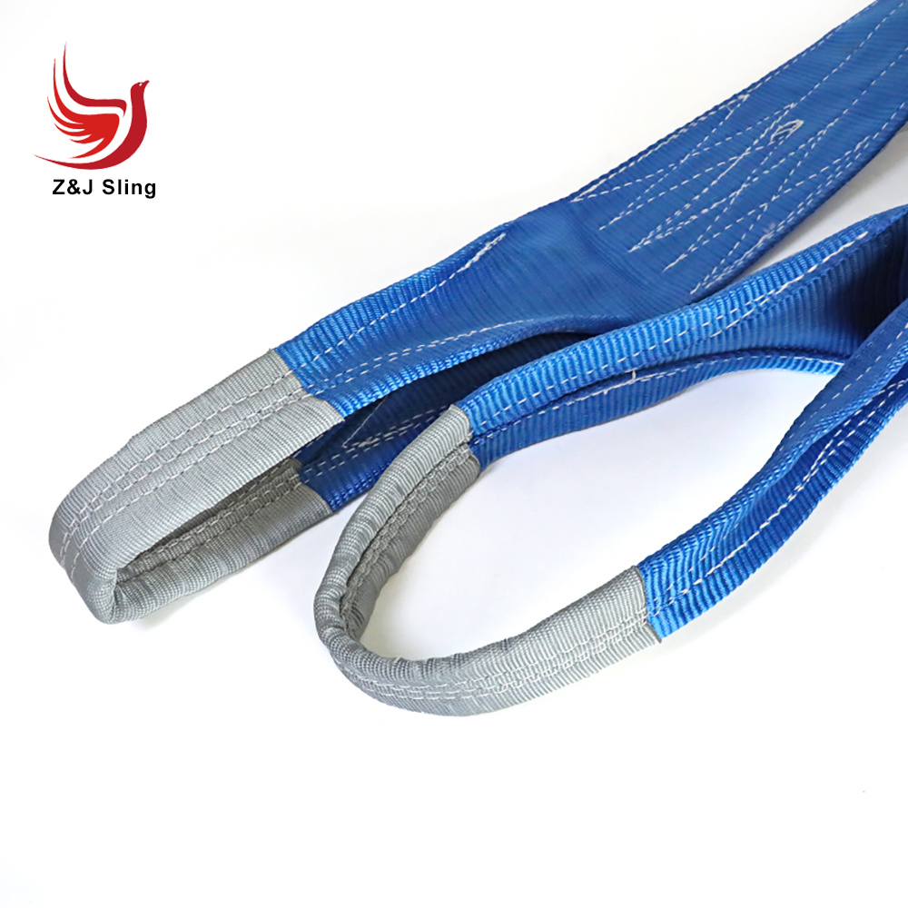 Polyester Soft Round Web Webbing Lifting Sling Round Sling Lifting Belt Tie Down