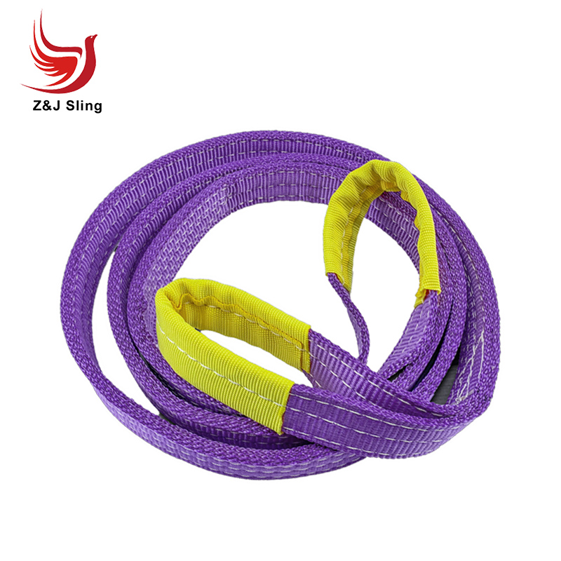 Flat Webbing Sling with Lifting Eyes