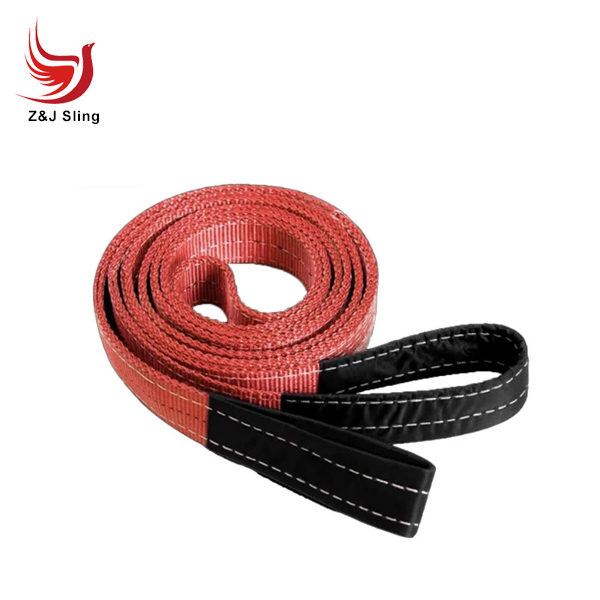 Double Flat Eye to Eye Lifting Belt Polyester Webbing Sling