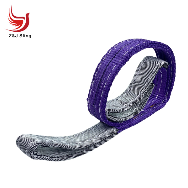 Flat Polyester Webbing Sling Lifting Sling Lifting Belt Lashing for Cargo (customized)