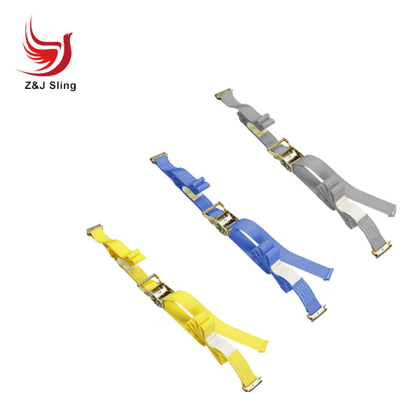 Ratchet Strap Tie Down Cargo Lashing with High Quality